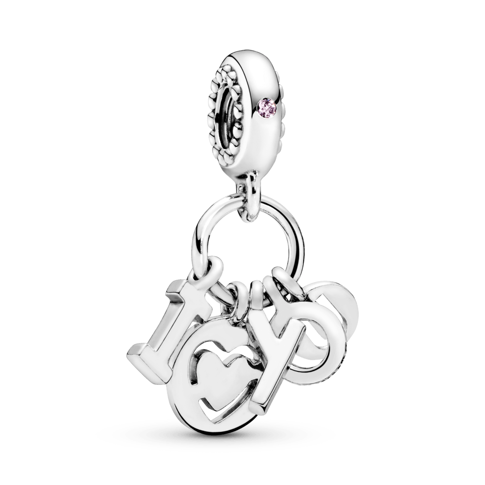 Imagem 1 do produto Charm Pendente i Love You (Eu Te Amo)