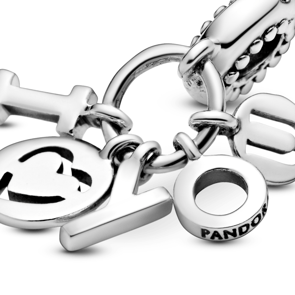 Imagem 4 do produto Charm Pendente i Love You (Eu Te Amo)