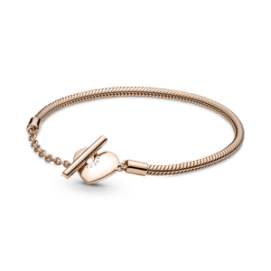 Bracelete Pandora Moments_Fecho T Coracao Rose