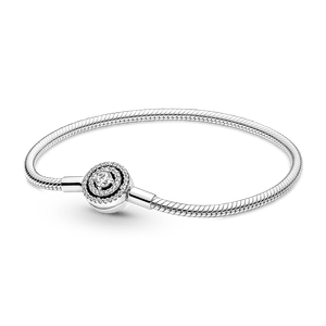 Bracelete Pandora Moments Com Halo