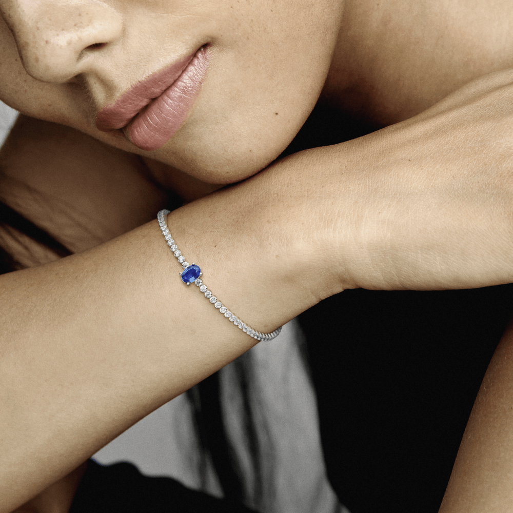 Imagem 4 do produto Bracelete Riviera Pave Azul Brilhante