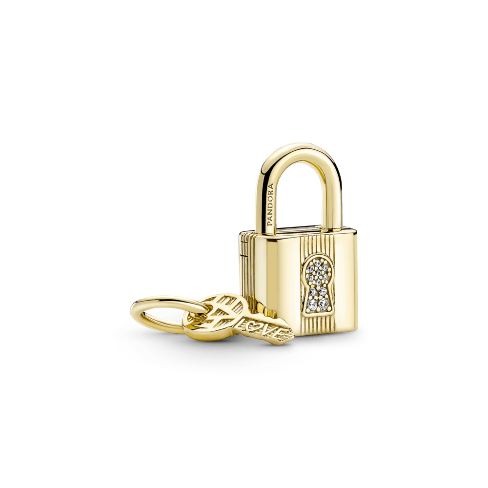 Imagem 1 do produto Charm Pendente Cadeado E Chave