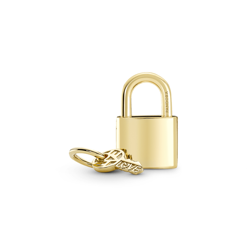Imagem 3 do produto Charm Pendente Cadeado E Chave