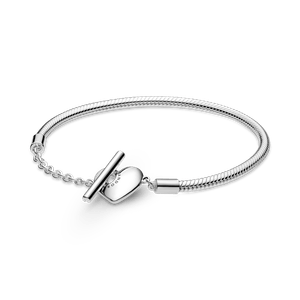 Bracelete Pandora Moments Fecho T Coracao