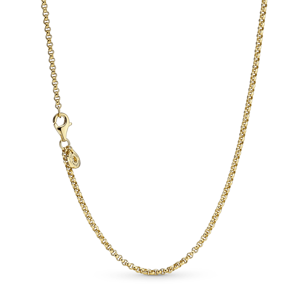 Imagem 1 do produto Colar Corrente Finalizado Em Ouro 14k