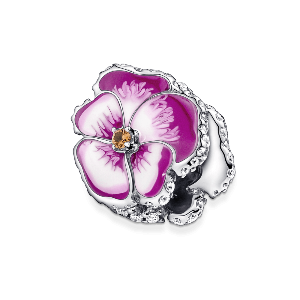 Imagem 3 do produto Charm Amor Perfeito Rosa