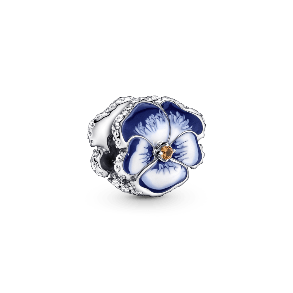 Imagem 1 do produto Charm Amor Perfeito Azul