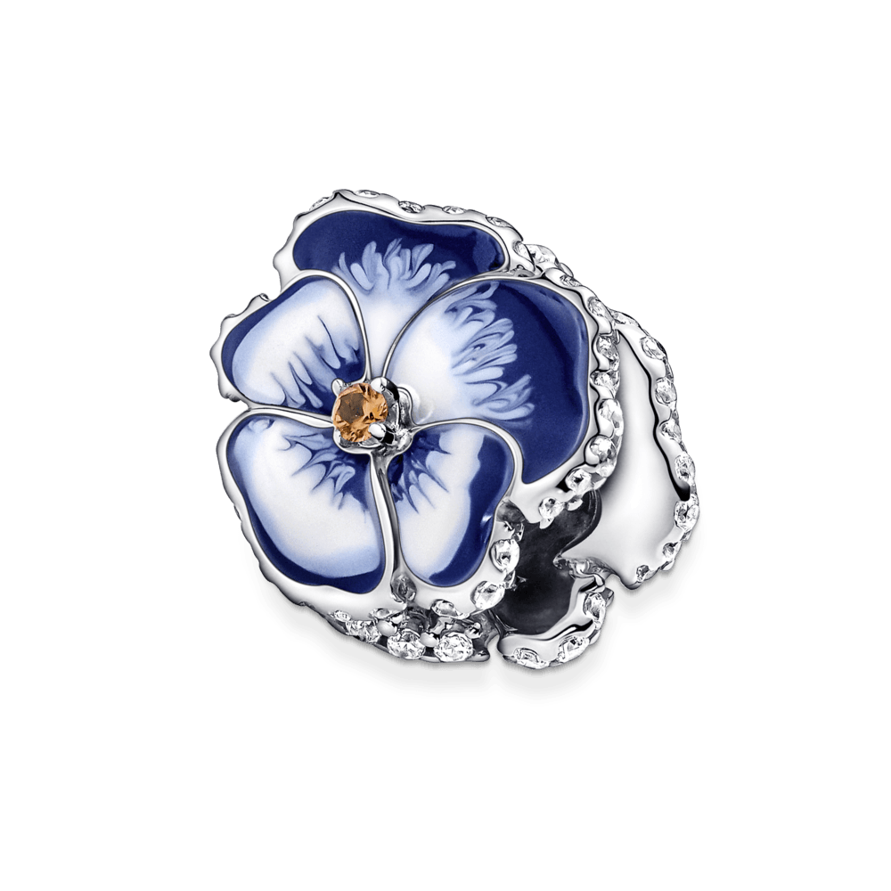 Imagem 3 do produto Charm Amor Perfeito Azul