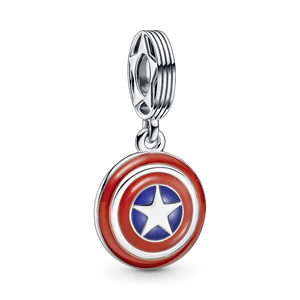 Charm Pendente Escudo Capitao America_Os Vingadores Marvel