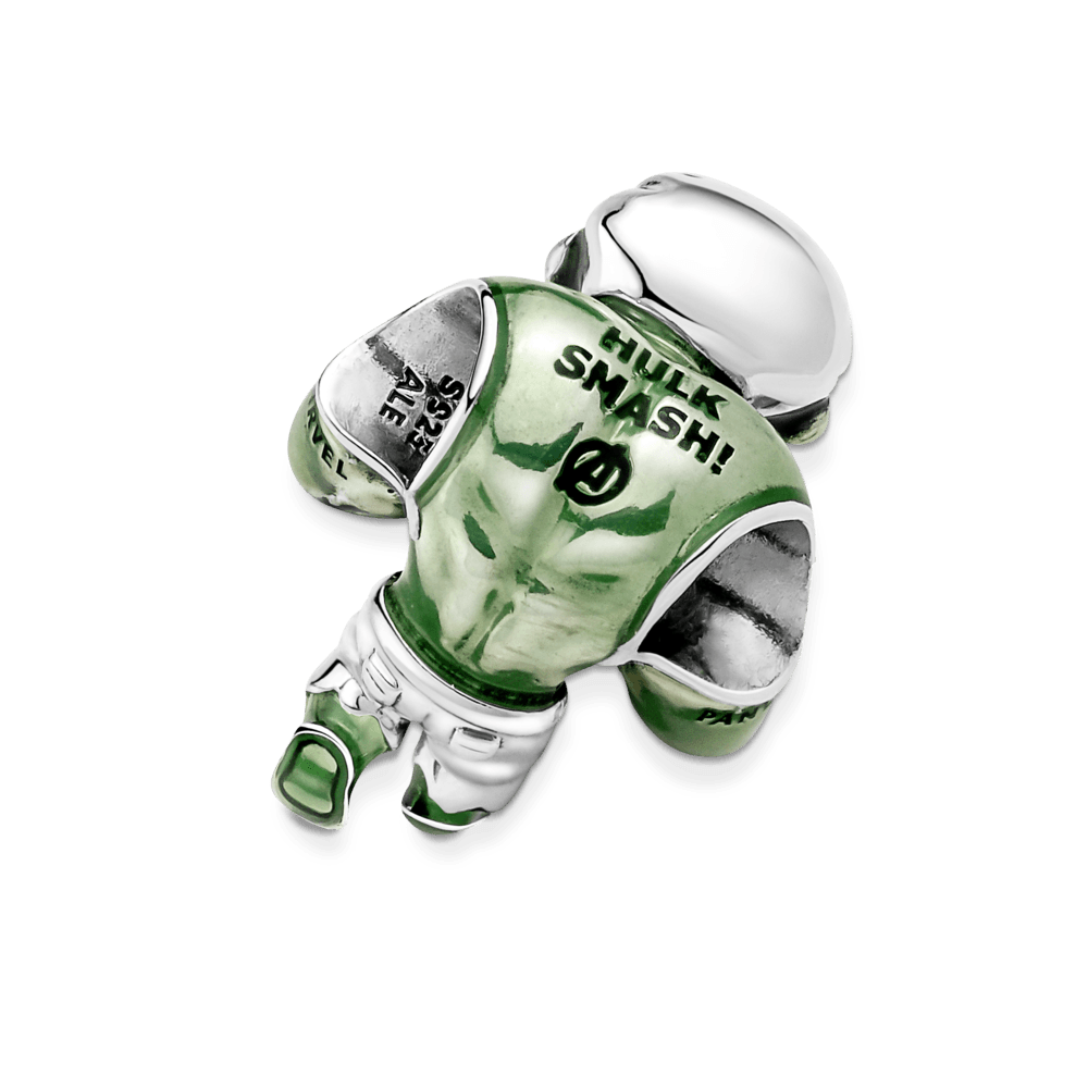 Imagem 3 do produto Charm Prata Marvel - Hulk de Os Vingadoresmar