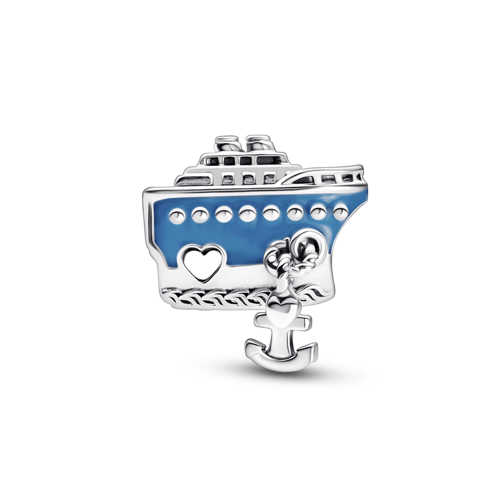 Imagem 2 do produto Charm Prata Navio e Âncora