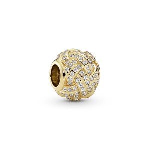 Charm No Do Amor Em Ouro 14k