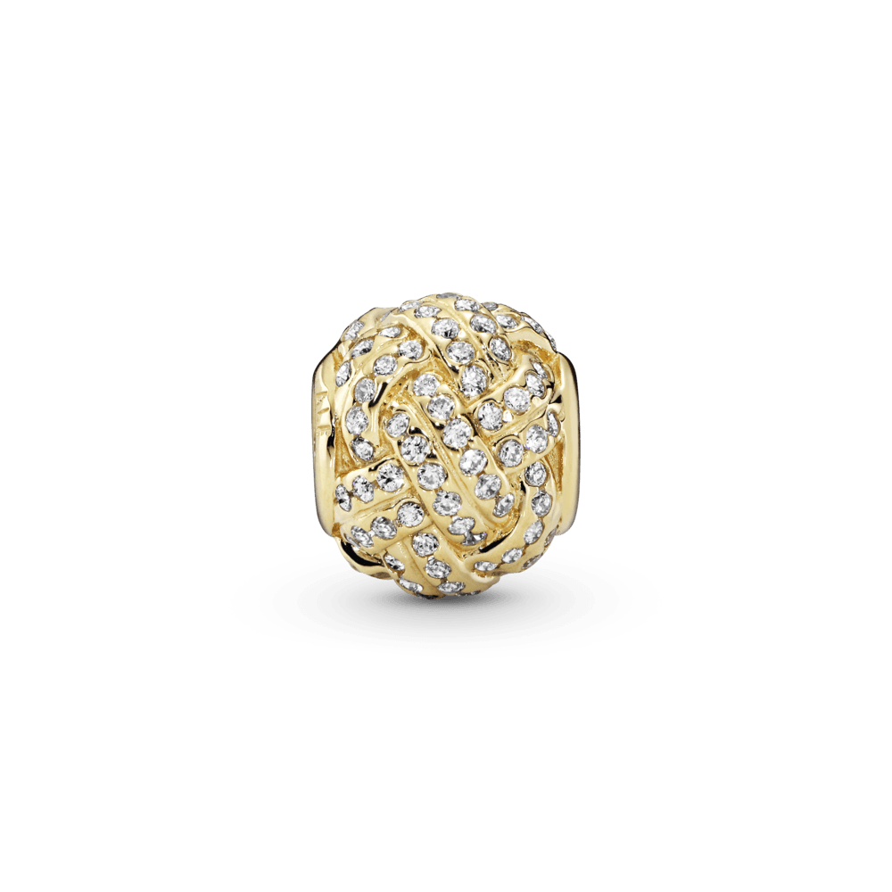 Imagem 2 do produto Charm No Do Amor Em Ouro 14k