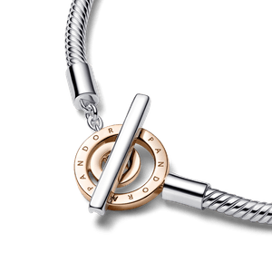 Bracelete Fecho T Pandora Signature