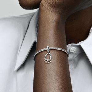 Charm Pendente Corações Unidos