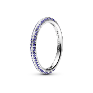 Anel Pave Azul Pandora Me