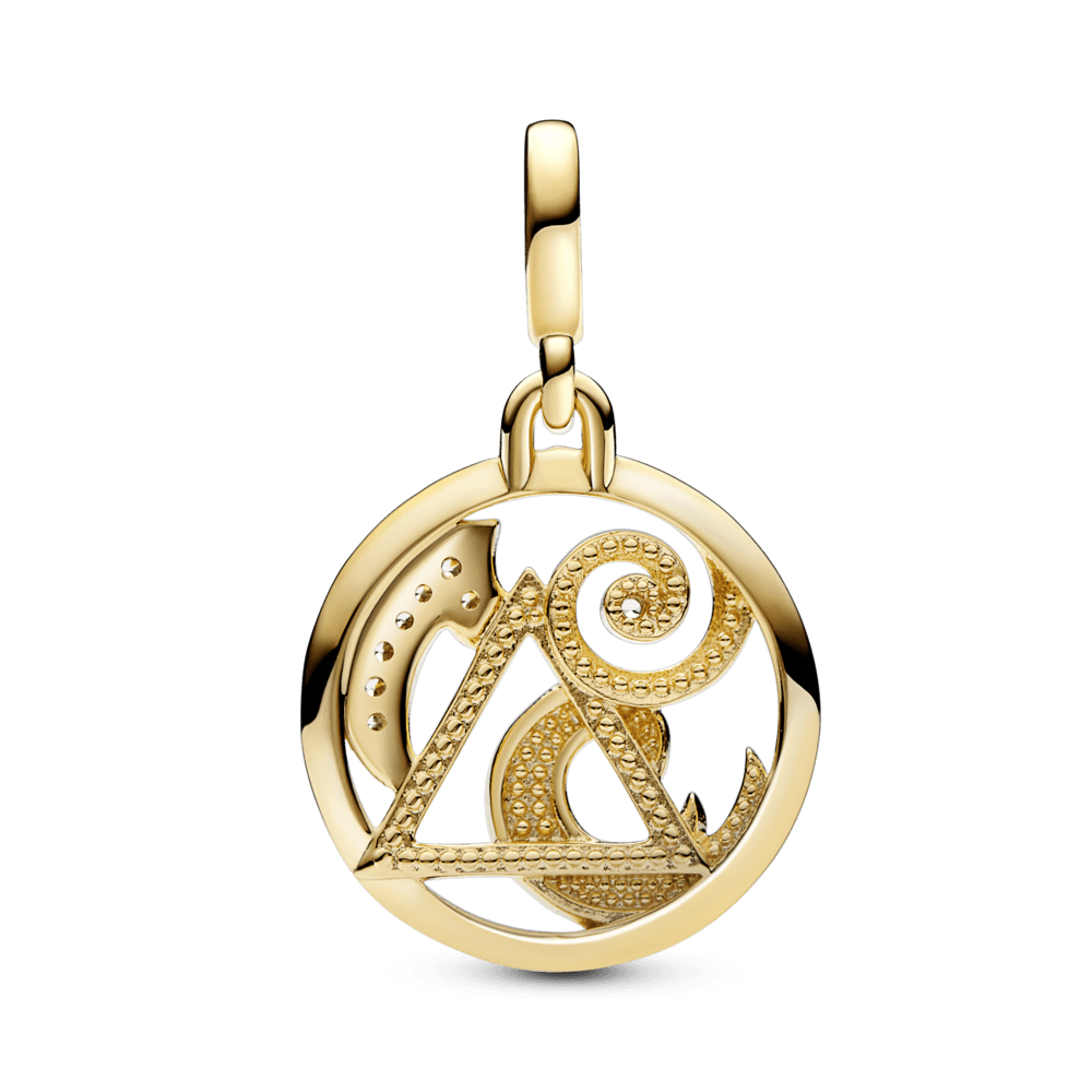 Imagem 3 do produto Charm de Ouro Medalhão Elementos da Natureza