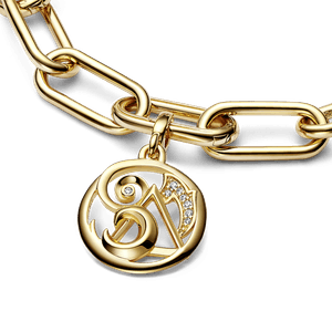 Charm de Ouro Medalhão Elementos da Natureza