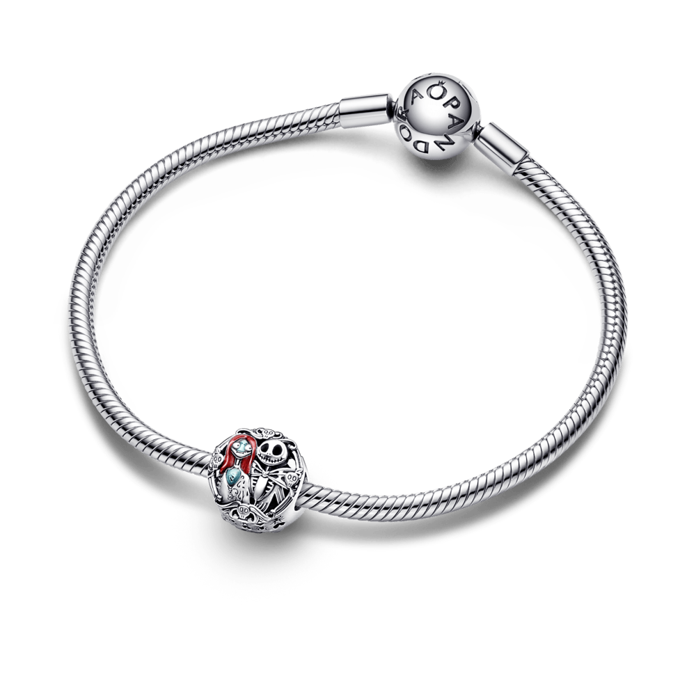Imagem 4 do produto Charm Prata Disney - Caveiras do Estranho Mundo de Jack