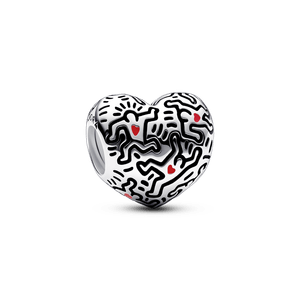 Charm Arte Em Linhas E Pessoas Keith Haring X Pandora