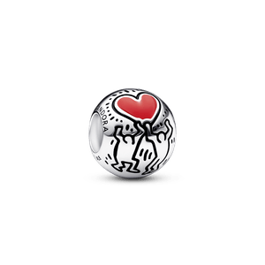 Charm Amor E Figuras Keith Haring X Pandora
