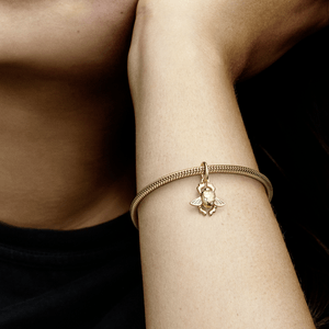 Charm de Ouro Pendente Disney Escaravelho de Aladdin
