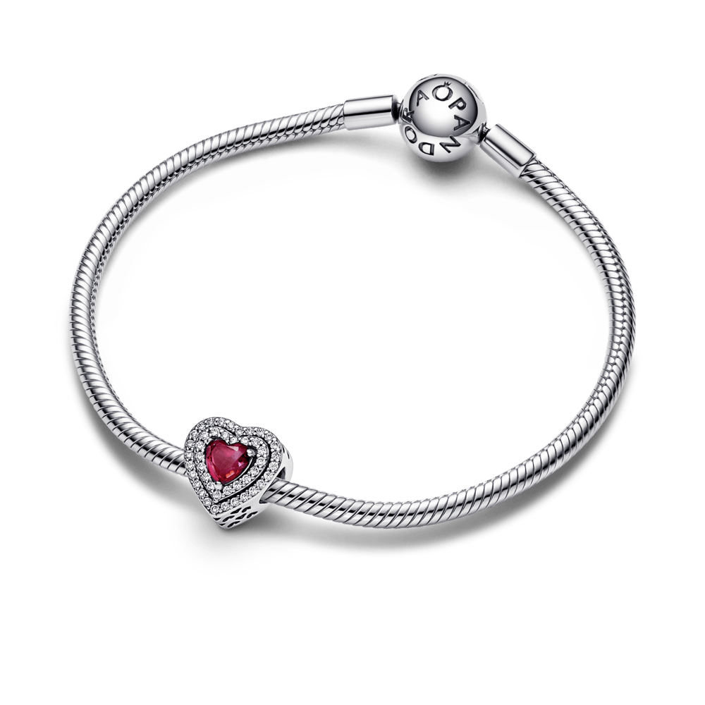 Imagem 4 do produto Charm Coracoes Nivelados Brilhantes