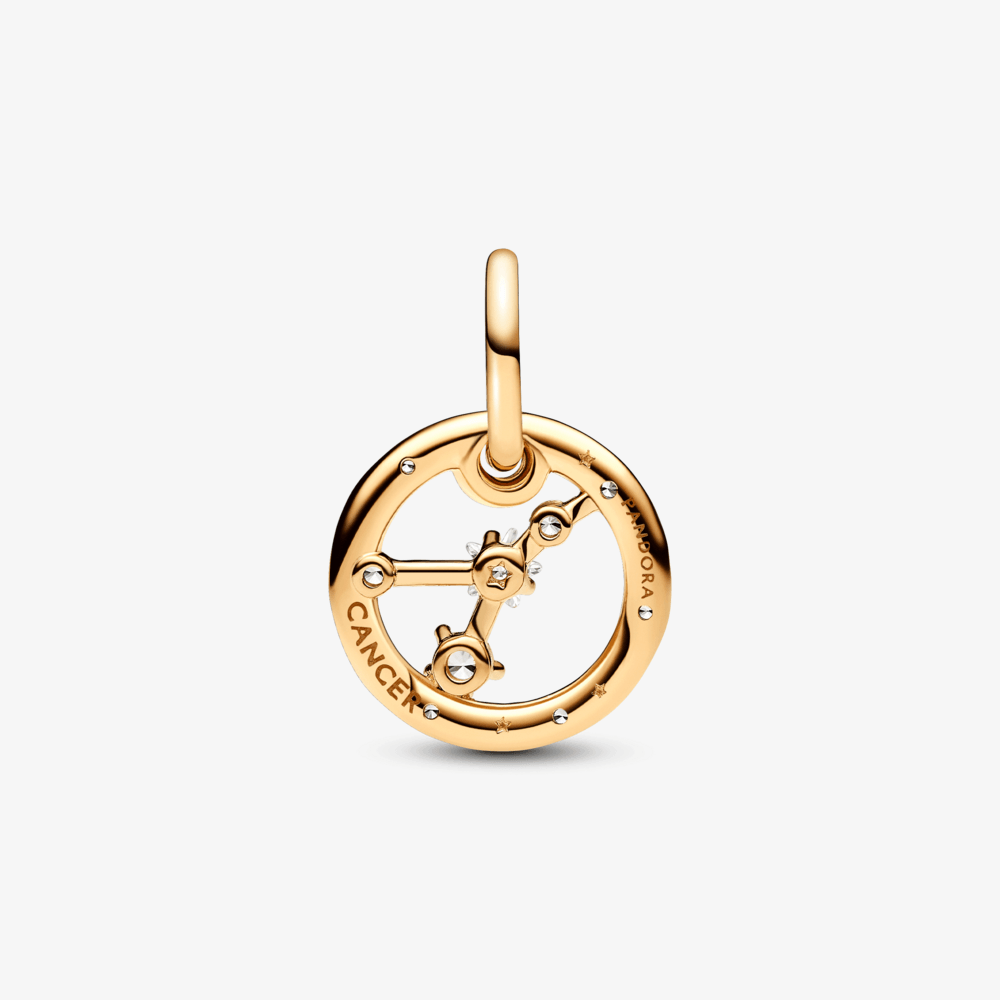 Imagem 3 do produto Pingente Signo Câncer - Charm de Ouro Pendente