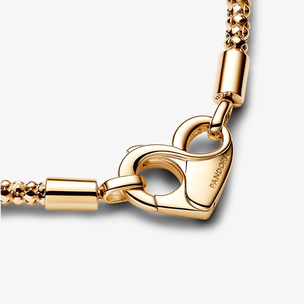 Imagem 3 do produto Bracelete de Ouro Maleável e Fecho de Coração