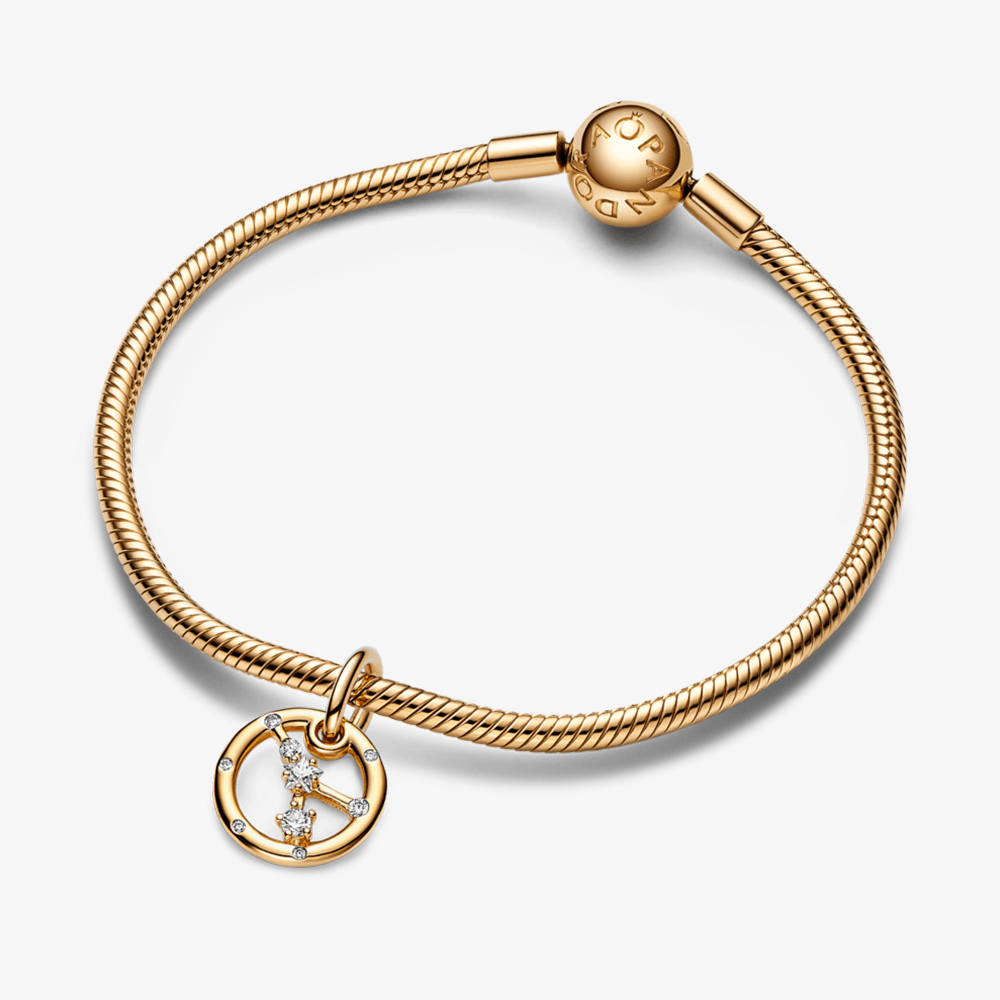Imagem 4 do produto Pingente Signo Câncer - Charm de Ouro Pendente