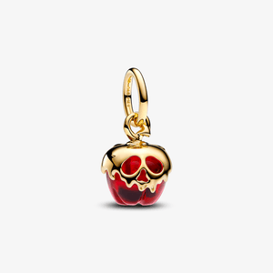 Charm de Ouro Pendente Disney Maçã da Branca de Neve