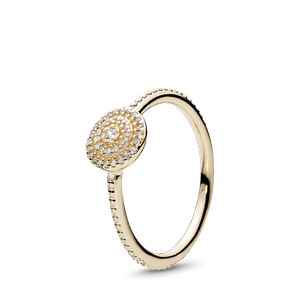 Anél Pólen De Ouro Da Primavera