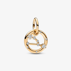 Pingente Signo Touro - Charm de Ouro Pendente