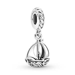 Charm Prata Pendente Veleiro
