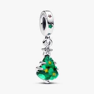 Charm Prata Pendente Árvore de Natal