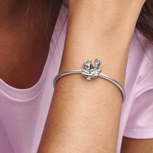 Charm Prata Disney Aviao Mickey E Minnie