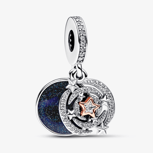 Charm Prata Pendente Estrela Cadente