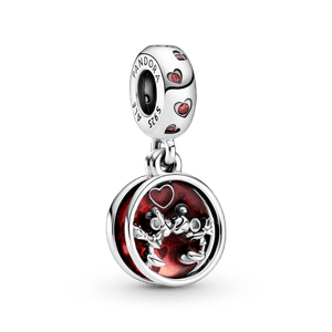 Charm Pendente Mickey E Minnie Mouse Beijos