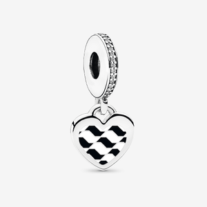 Charm Prata Pendente Calçada de São Paulo - Coleção Brasil