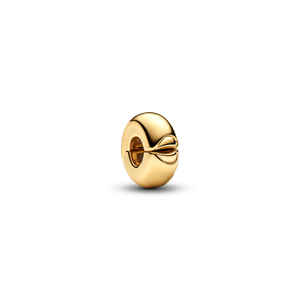 Charm Separador Ouro Clipe Liso