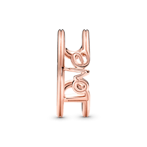 Anel Ouro Rosé Aberto Love