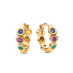 Brinco-de-Argolas-de-Ouro-com-Pedras-Multicoloridas-262567C01