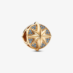 Charm de Ouro Marvel - Insignia Estrela Capitão Marvel