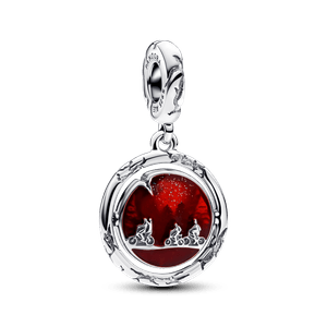 Charm Prata Pendente Stranger Things - Mundo Invertido