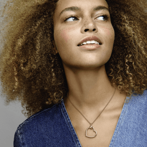 Pendente Coracao Pandora Moments Em Ouro Rose
