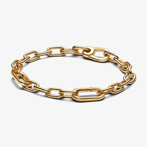 Bracelete de Ouro Corrente de Links