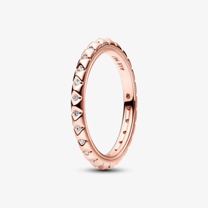 Anel Piramide Rose Pandora Me