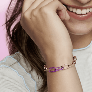 Link Duplo De Combinacoes Roxo Intenso Pandora Me