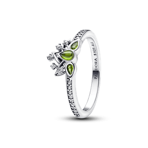 Anel De Prata Disney Tiara Da Tiana
