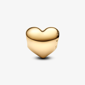 Charm De Ouro Coracao Gravavel